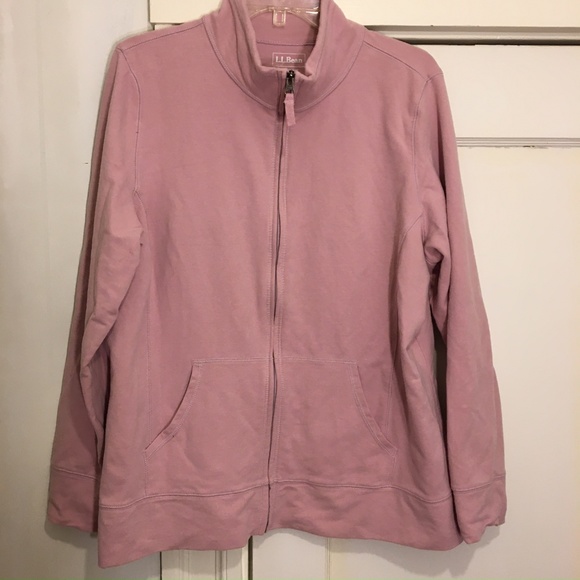 L.L. Bean Tops - L.L. Bean Ultra Soft Sweatshirt Zip Jacket